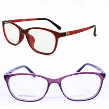 Лидер продаж 6117 квадратная рун полная оправа ультра легкий ULTEM с металлическим украшением оправы для очков по рецепту для женщин