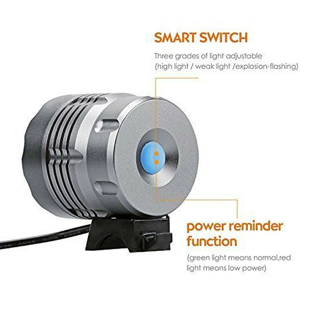 5600LM 50 Вт T6 5LED CREE XML велосипед передняя лампа велосипедный фонарь фара