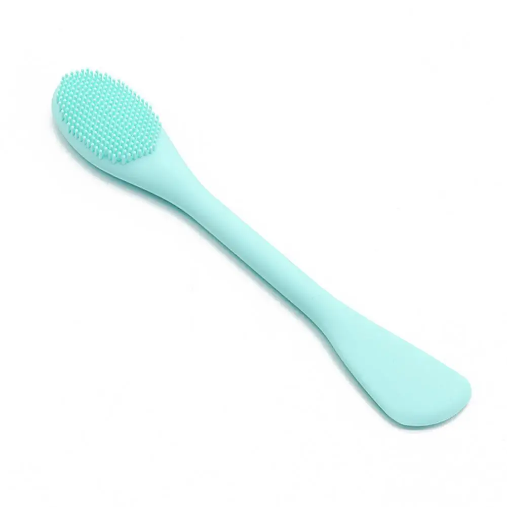 

Face Masque Brush Reusable Bendable Silicone Facial Mud Masque Applicator for Home