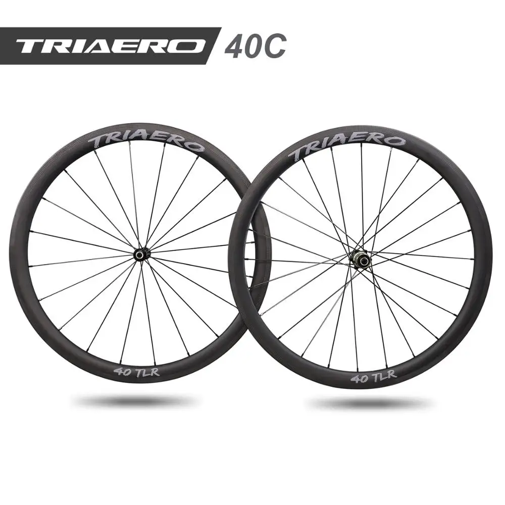 IMUST Углеродные дорожки для мотоциклов глубиной 40 мм Clincher Tubeless Готовые