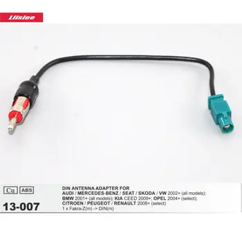 

Car Radio Antenna Adapter Wire For VOLKSWAGEN VW Polo/Golf/Passat/Touran/Jetta/Sharan/Scirocco/Tiguan/Transporter/Routan/Santana