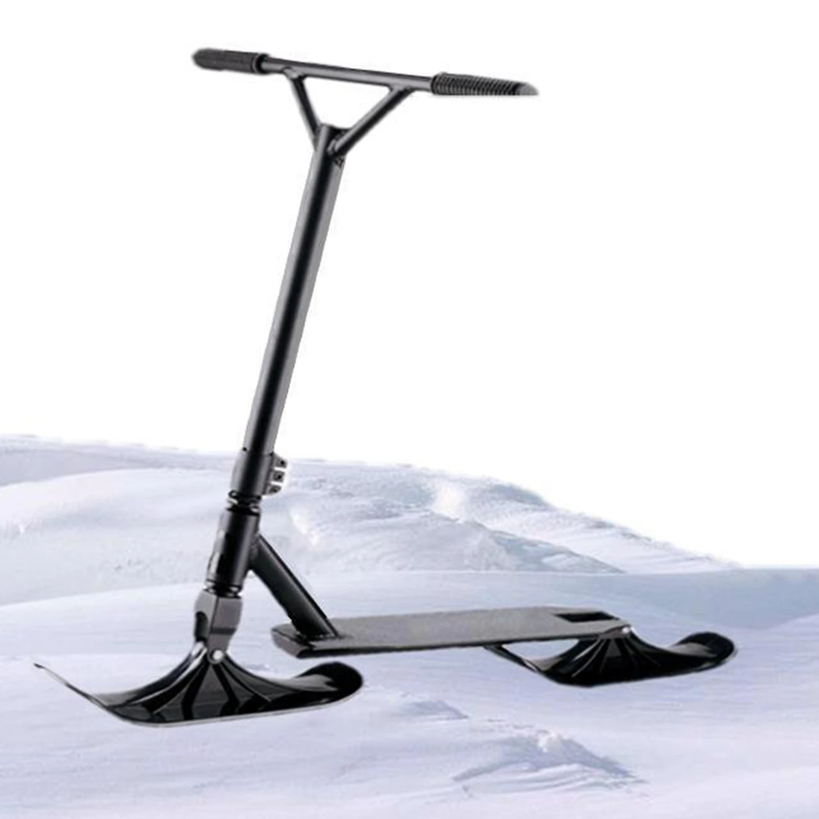 Scooter di sci da neve resistente, Kick-Scooter Remit Bottom Board, Outdoor Ski Sledge for Child Xmas Birthday Gift Present Durable Snow Ski Scooter, Kick-Scooter Refit Bottom Board, Outdoor Ski Sledge for Child Xmas Birthday Gift Present