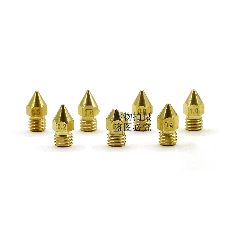 

3D printer accessories cleaning bit with tweezers mk8 nozzle kit 1.75mm nozzle