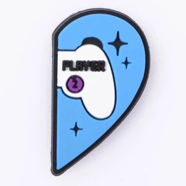 1 Pcs Music Croc Shoes Charms Camera Ticket Coffee Shoe Charm Accessories Cartoon Clog Shoes Musical Record Decoration Power Off P3801