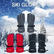 Зимние новейшие водонепроницаемые дышащие лыжные перчатки для верховой езды, бега, теплые перчатки для взрослых