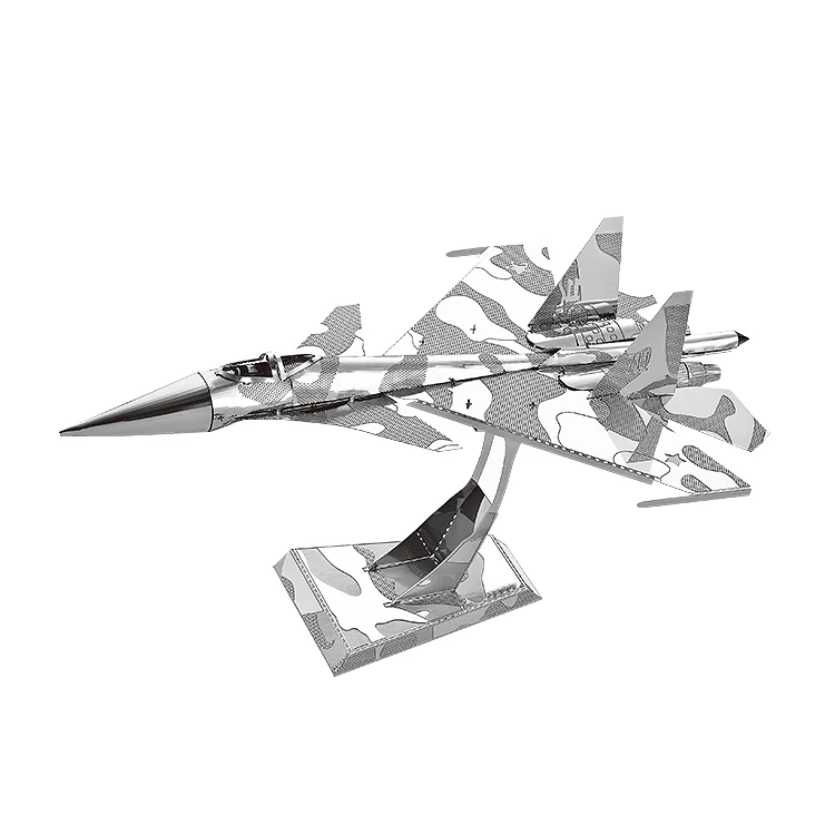 

MMZ MODEL NANYUAN 3D Metal puzzle SU-34 fighter Assembly Model DIY 3D Laser Cut Model puzzle toys gift for adult