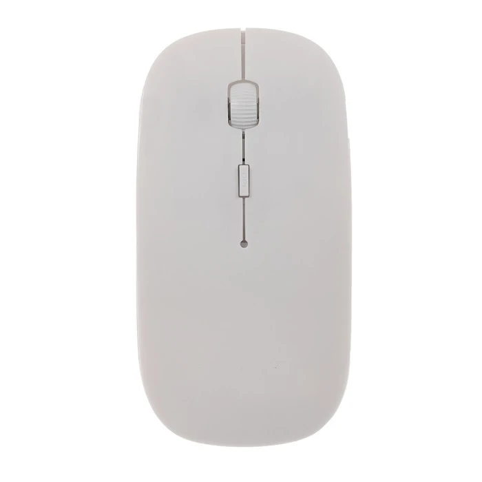 LuazON Mouse, wireless, optical, 1600 dpi, USB, white 2518214 ► Photo 3/6