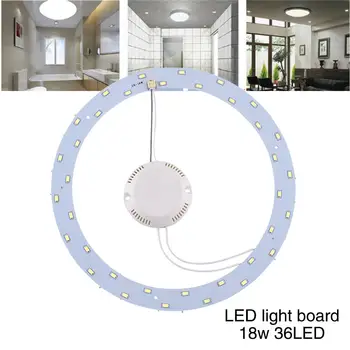 

18W 36 5730 LED Saving Panel Circle Annular Practical Ceiling Light Pure White