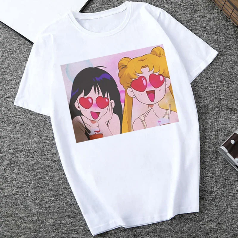 WVIOCE Новая модная футболка Женская Harajuku летняя футболка с коротким рукавом забавная футболка Ulzzang футболка с милым котом женские футболки с рисунком - Цвет: ZH-WTQ5512-White