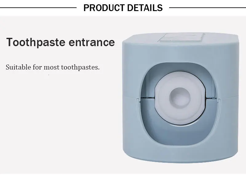 Настенный автоматический держатель для зубной пасты, кухонный унитаз, очищающее средство для лица, соковыжималка, стойка для хранения зубной пасты