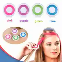 Временная Краска для волос моющаяся профессиональная салонная одноразовая краска для волос Радужный Мел для волос без раздражения без травм