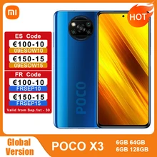 Global Version Xiaomi POCO X3 NFC 64GB / 128GB Smartphone Snapdragon 732G 64MP Quad Camera 6.67" 120Hz DotDisplay 5160mAh Phone