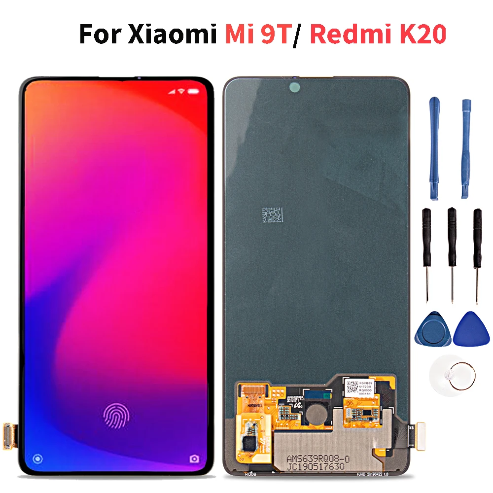 AMOlED оригинал для Xiao mi Red K20 Pro lcd 9T дисплей сенсорный экран дигитайзер сборка Ремонт