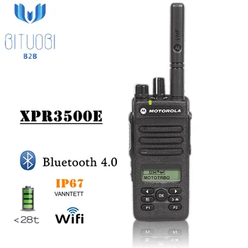 

XPR3500e DMR standard Portable two way VHF UHF radio with 128 Channels Bluetooth waterproof noise cancellation walkie talkie