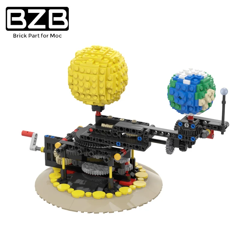 Вращающийся блок BZB MOC для создания солнечной системы научных проектов