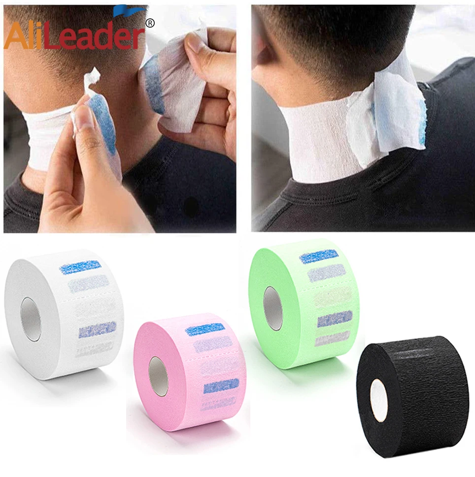 Alileader Neck Strips White Black Multifunction Hair Cutting Anti Dust
