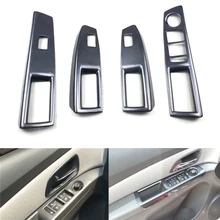 Автомобильный Дверной подлокотник, переключатель окна, кнопка, накладка, наклейки для Chevrolet Cruze 2009-2013, левый руль, автомобильный Стайлинг