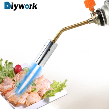 

Camping BBQ Tool Hand Ignition Portable Welding Torch Equipment Flamethrower Burner Flame Gun Butane Gas Blow Torch