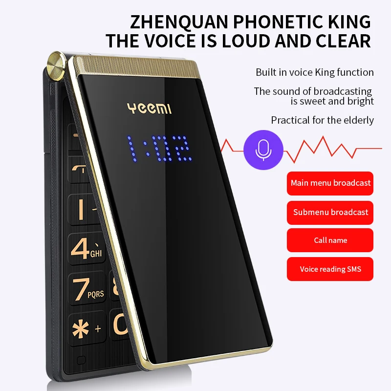 YEEMI M2 + WCDMA 3G MTK супер мини флип-мобильный телефон с 2 84 дюймовым двойным экраном