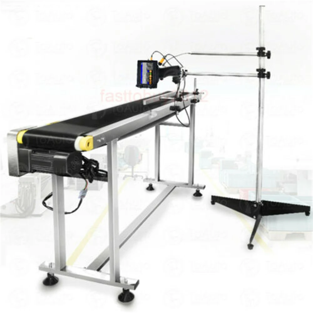 

Automatic conveyor for jet printer or laser engraving machine for coding, LOGO