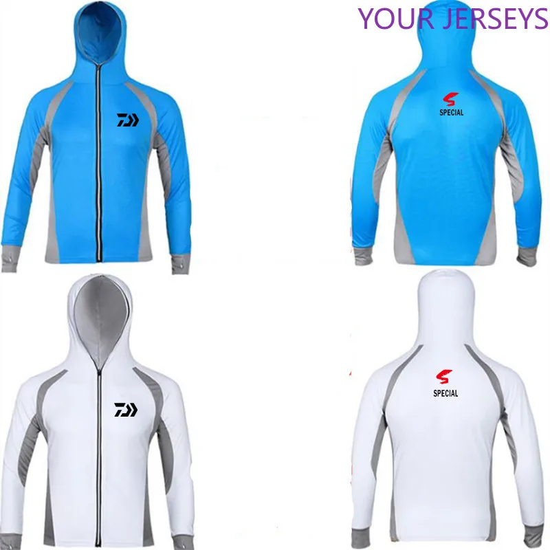 

2020 New Daiwa Performance Fishing Shirt Men UPF 50 UV Sun Protection Quick Dry Mesh Cool Long Sleeve Jersey Clothes Pesca Pesca