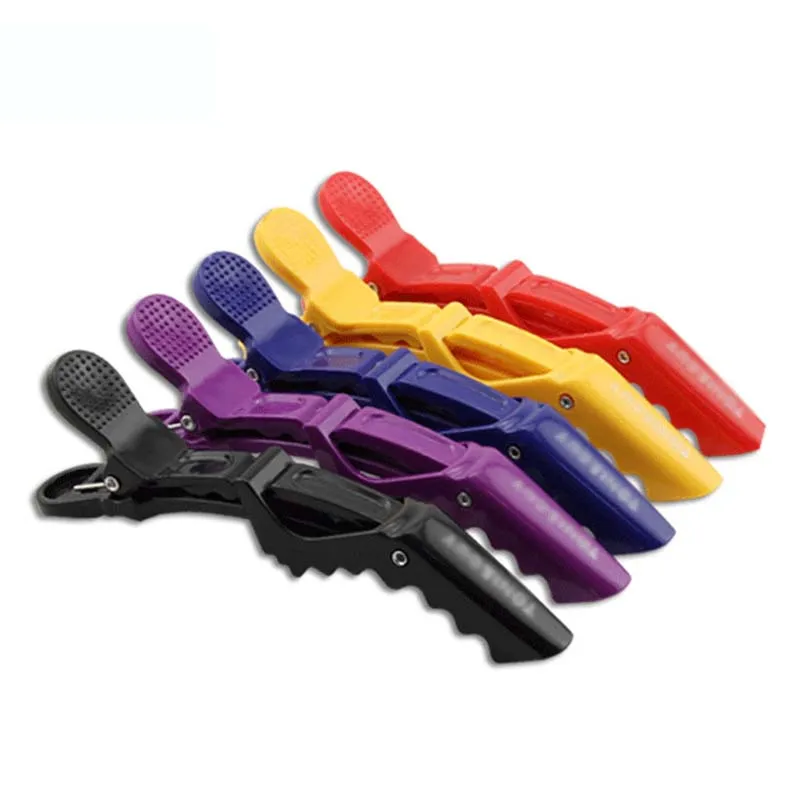 

6pcs Alligator Hair Clip Crocodile Clips Styling Tools Salon Color Cutting Extension Care tool Bow Hairpin