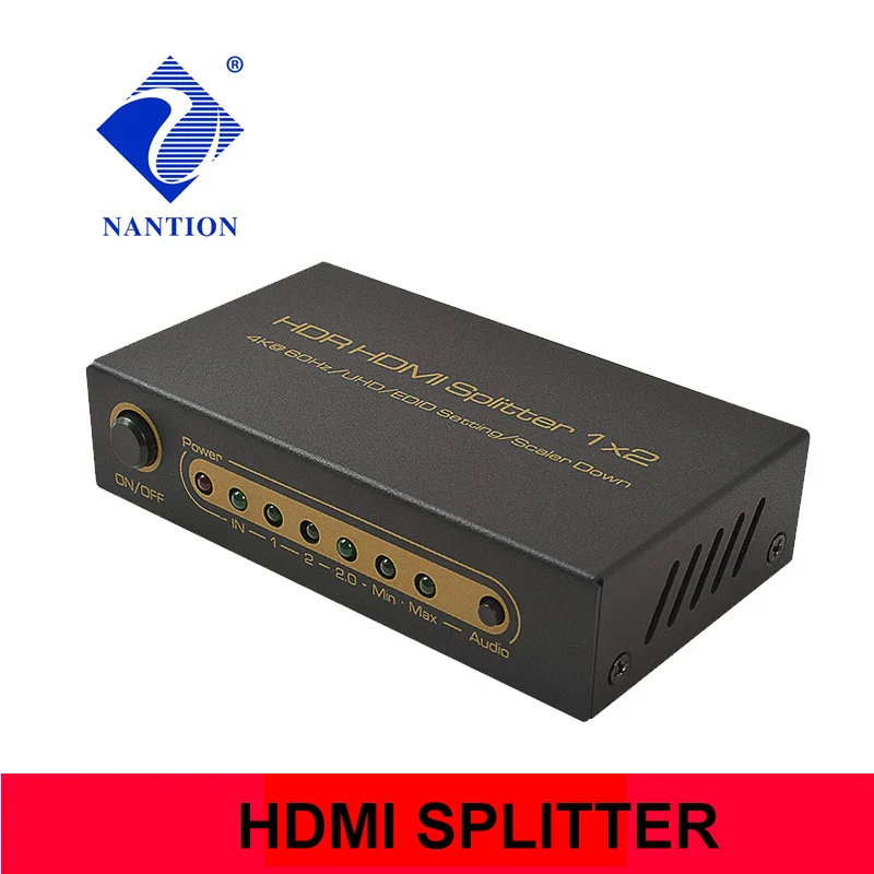 4K Hdmi ȣȯ 2.0 й 1x2 1 in 2 out Hdmi ȣȯ  ġ HDR Hdmi-PS4 Apple TV XBox PS5 ȣȯ