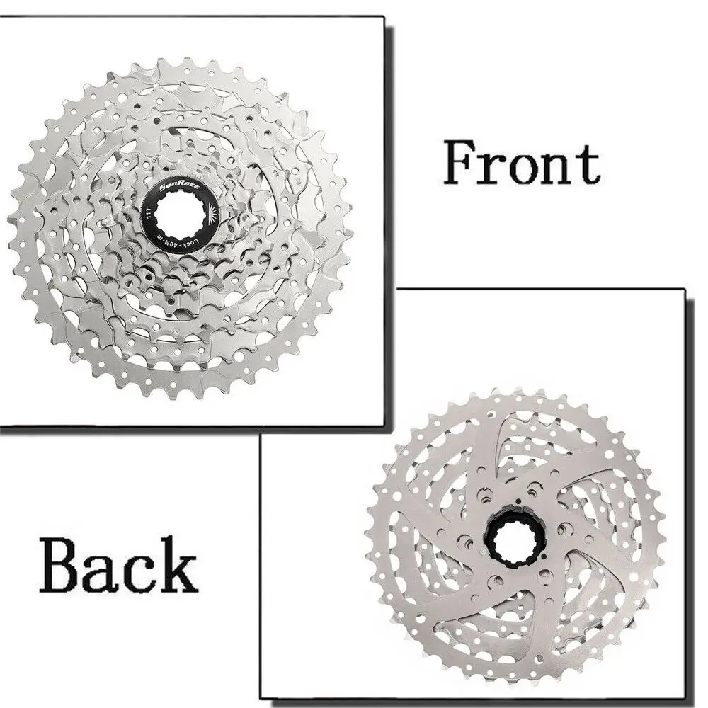 Sunracing 11 40T 9 S MTB велосипедная кассета с цепью широкое соотношение скоростей Freewheel