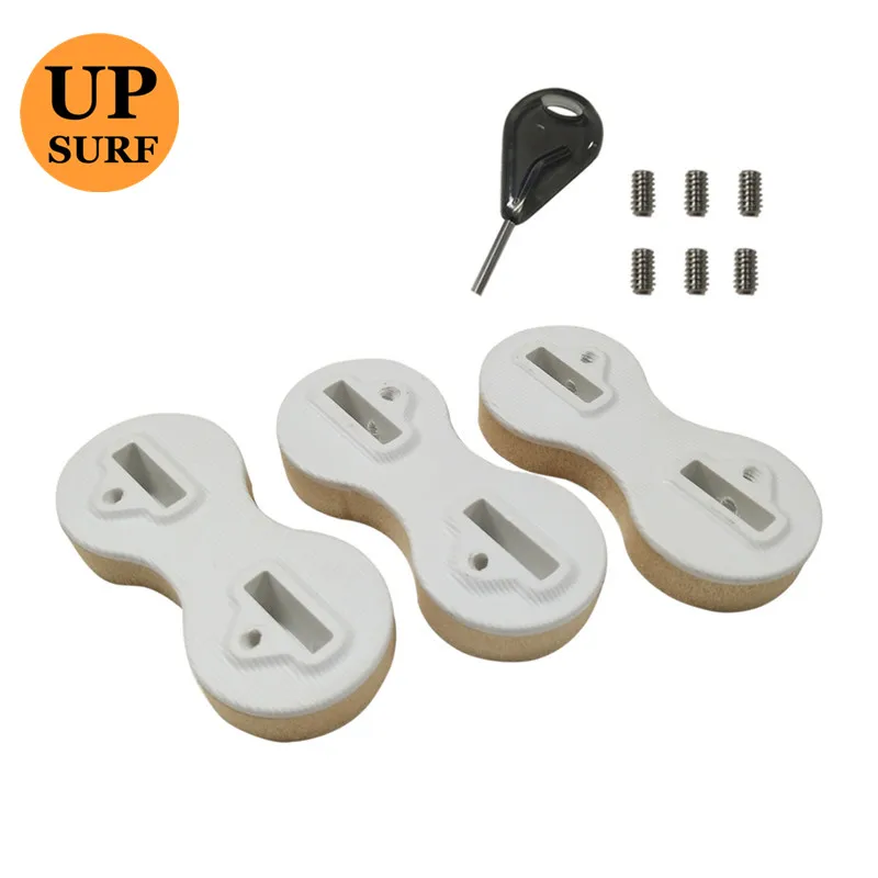 

Surf 5/9 Degree Fin Box Free Shipping Fins Plug White Fusion Fins Plug Plastic Surfboard Plugs FCS Fin