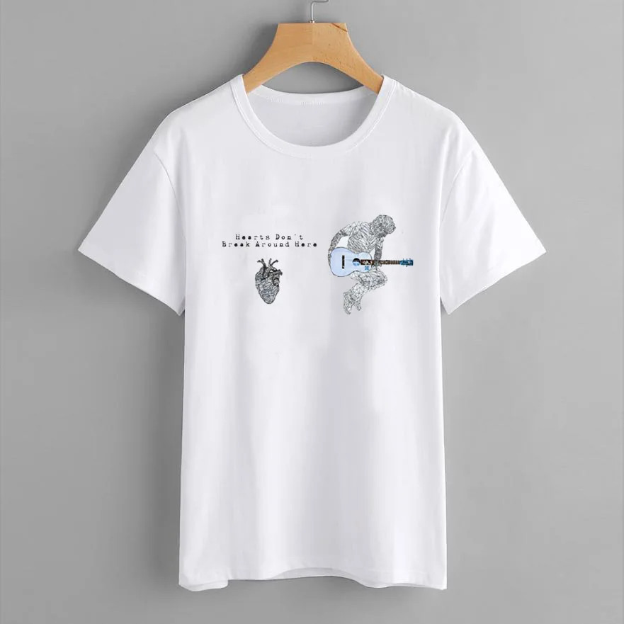 Ed Sheeran Harajuku T Shirt Women Ullzang 90s Music Lovers Funny Cartoon Print T-shirt Fashion Women Tops Plus Size Summer Tees