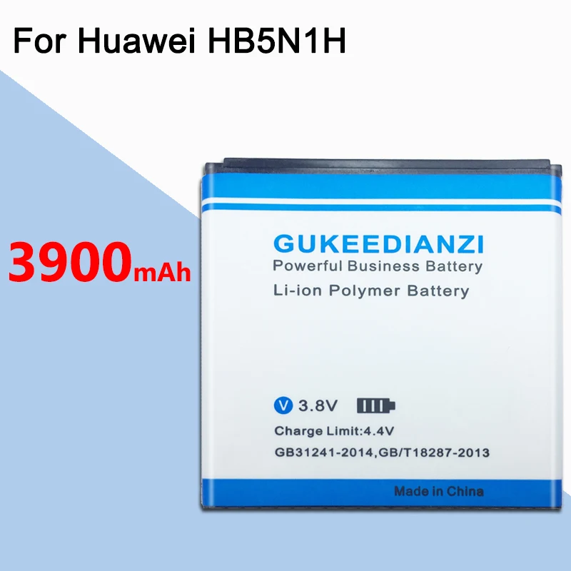 GUKEEDIANZI HB5N1H 3900 мАч телефон Батарея для huawei Ascend Y220T Y310 U8825D G330D T8830 G309T Y320 T8828 G305T M660 C8812E G300