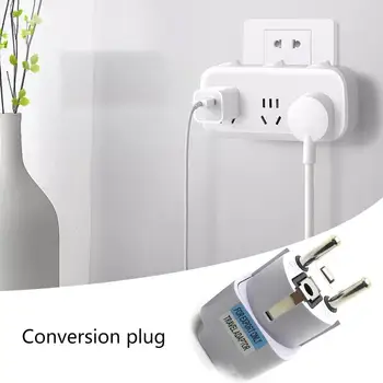 

EU Plug Conversion Plug Power Adapter Socket Wall Charger Sockets Outlet EU US AU Plug Converter Multifunction Travel Adapter
