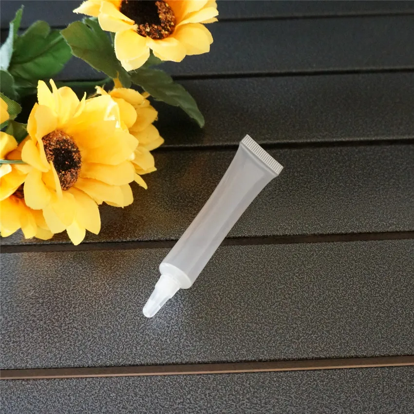 10ml/ж 100pcs пустая мягкий шланг контейнеры косметические DIY ясно для ухода за