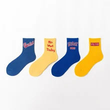 SP& CITY/женские короткие носки с буквенным рисунком, Harajuku, унисекс, хлопковые спортивные носки, женские модные студенческие носки, хипстерские носки