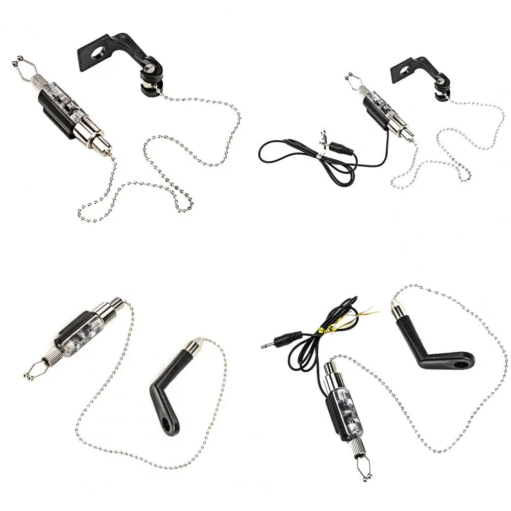 Fishing Bite Alarm 1pc Stainless Steel Fishing Alarm Outdoor Fishing Stainless Steel Alarm Bite Swinger Signal Indicator Fish Tackle Tools