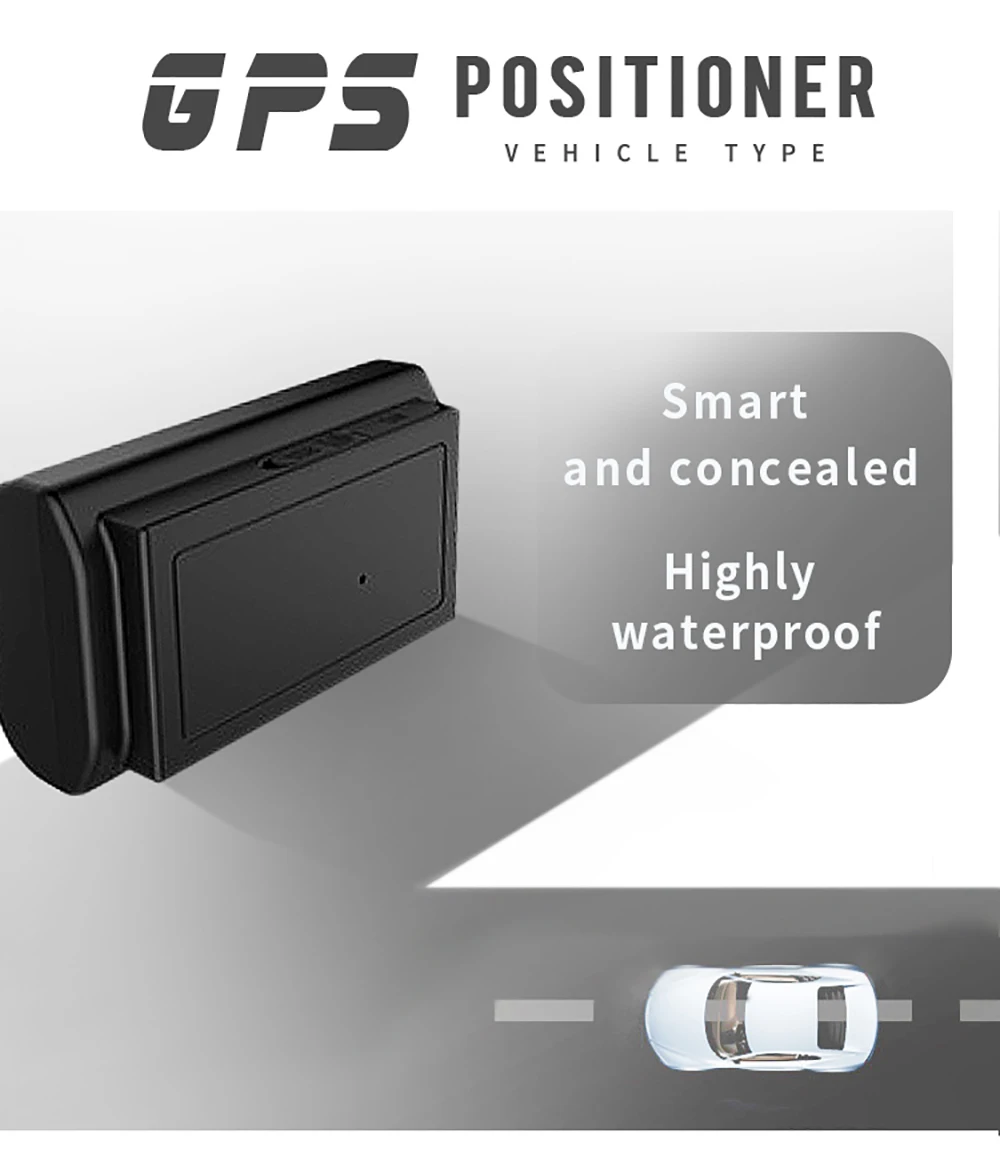 Gps-трекер с GPRS функция быстрого определения местоположения предотвращает противоугонную многофункциональную запись истории ABS материал