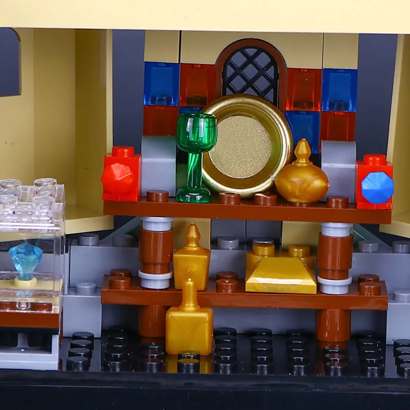16029 Potter The Magic Hogwort замок модель строительные блоки кирпичи игрушки для детей Подарки совместимы с 5378