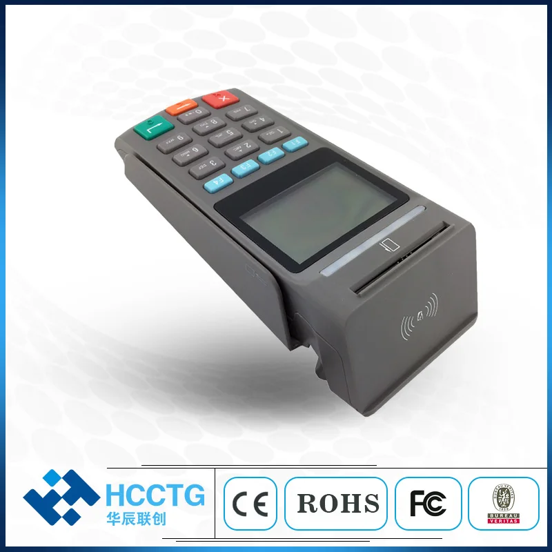 Горячая MSR/NFC/контактный USB/RS232 PSAM кардридер POS цифровая клавиатура Z90PD