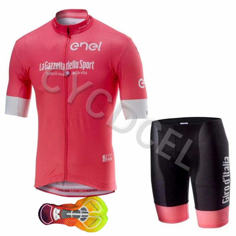Pro Team, Tour de Italy, мужская спортивная одежда для велоспорта, летняя одежда для горного велосипеда, Ropa Ciclismo hombre, быстросохнущие шорты с нагрудником, комплект - Цвет: NO.12