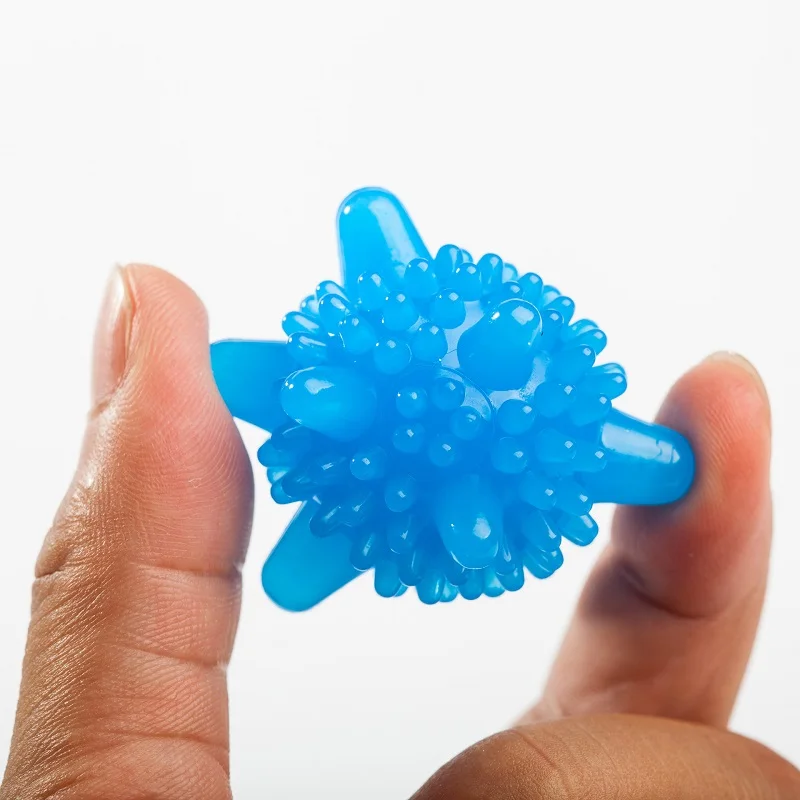 Reusable Magic Laundry Ball for Household Cleaning Washing Machine Clothes Softener Starfish Shape PVC Solid Cleaning Balls