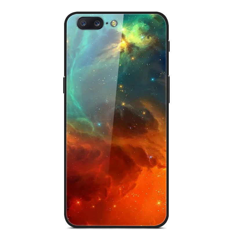 Для Oneplus 5 5 T чехол из закаленного стекла жесткий чехол для телефона для Oneplus 7 Pro TPU бампер чехол s для One plus 5 T 7 Pro Coque - Цвет: 16