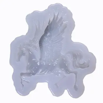 

Flying Horse Silicone Molds Jewelry Jelly Chocolate Making Tools Decor Baking