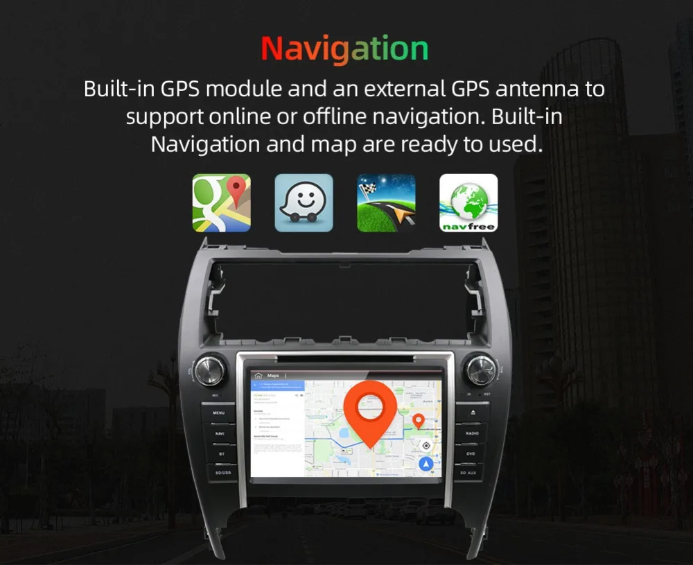 Bosion PX6 4G+ 64G 8 дюймов 2 din Android 9,0 для Toyota Camry 2012 автомобильный dvd-плеер Wifi Bluetooth Радио Стерео навигация камера