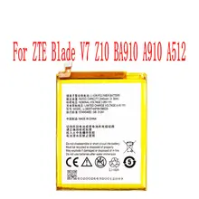 

Brand new high quality 2540mAh Li3925T44P8h786035 Battery For ZTE Blade V7 Z10 BA910 A910 A512 Cell Phone