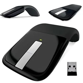 

2.4GHz Foldable Wireless Arc Touch Mice Computer Mouse Ultra Thin Computer Gaming Optical USB Mouse For Microsoft PC Laptop