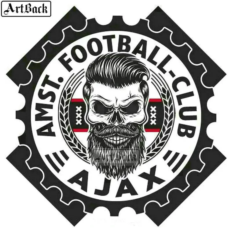 Алмазная картина ajax футбольный значок сборная Нидерландов полная квадратная Алмазная мозаика 5d наклейка Рождественский подарок для детей - Цвет: D