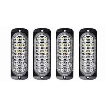 

Daytime Running LED Lights Weatherproof Replacement Parts Auto Red/White