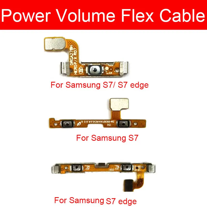 Шлейф кнопки питания и громкости для Samsung Galaxy S7 Edge G930 G930F /A/V/P G935 G935F | Мобильные