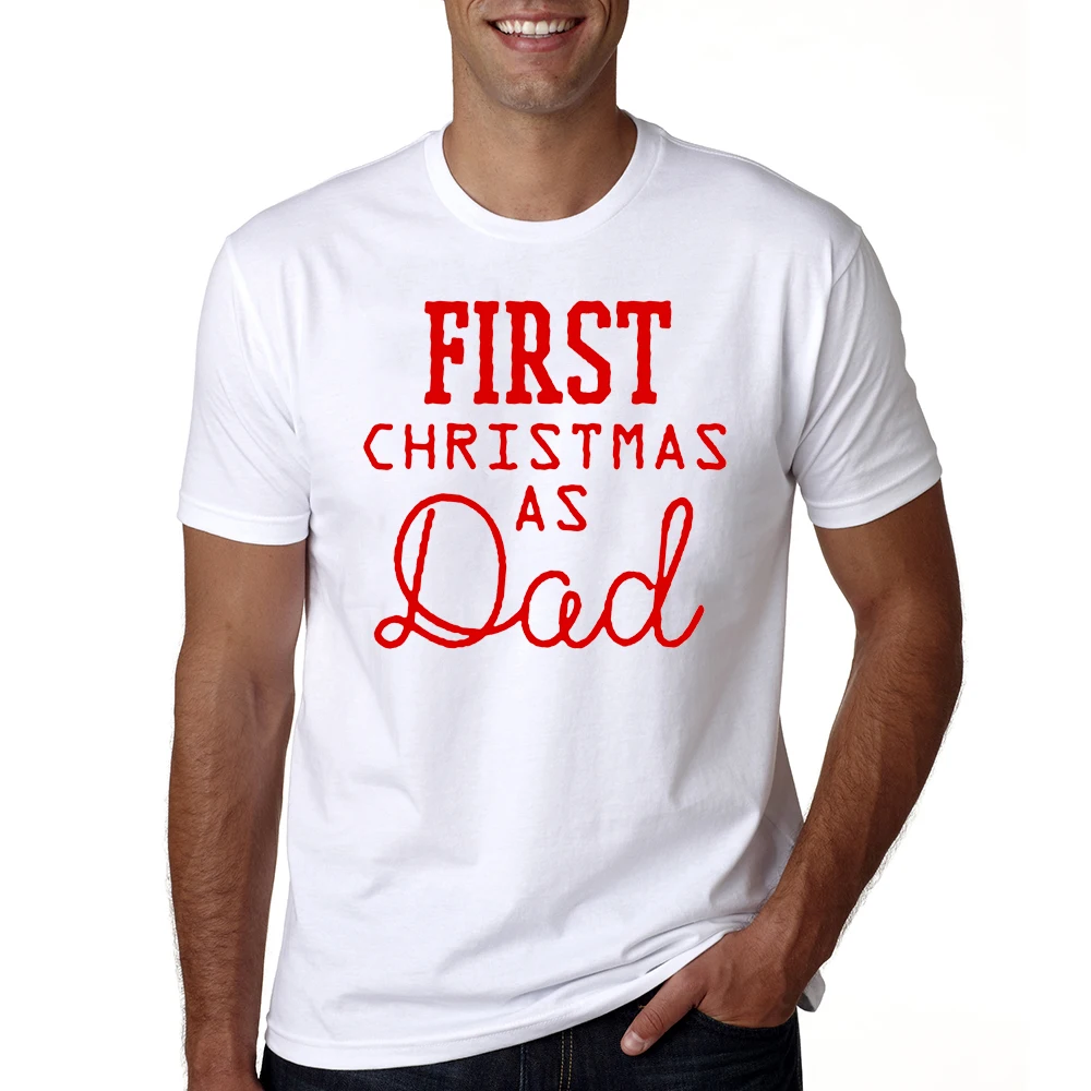 1 шт. First Christmas для папы, футболка "Мама", детский комбинезончик, одежда для мамы, папы и детей, так и для малышей и детей постарше 1st рождественские Семейные комплекты одежды
