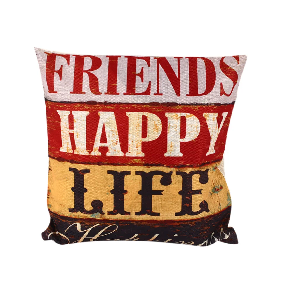Style 4 SOLEDI LOVE HOME Creative Sofa Cushion Cover Office Car Bar Cartoon Throw Pillow Cases Bedding Hotel 45*45cm Chair Bedroom - Цвет: Style 4